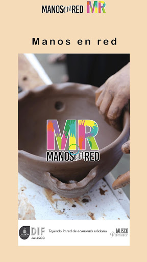 Android application Manos en Red screenshort