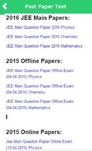JEE Main 2020 Exam Preparation Screenshot