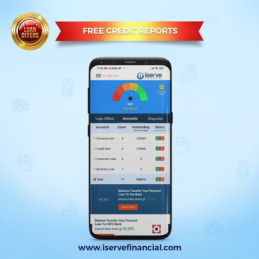 Android application iServeFinancial: Best Offers screenshort