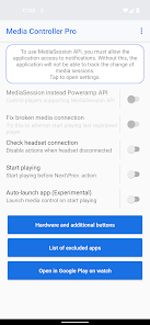 Captura 1 Media Controller Pro android