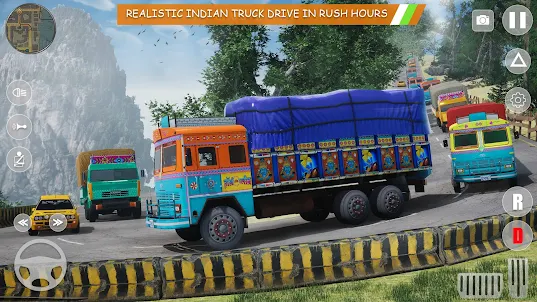 carga offroad caminhão indiano