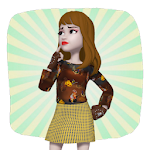 Cover Image of Download new wastickerapps 3d emoji cute girl stickers 1.0 APK