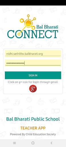 Bbps Teacher App Screen 3