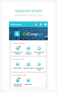 VidCompact: Compresor de video