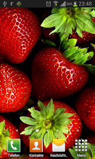 Strawberry Live Wallpaper 5.0 APK screenshots 1
