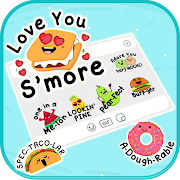 Yummy Words Emoji Stickers