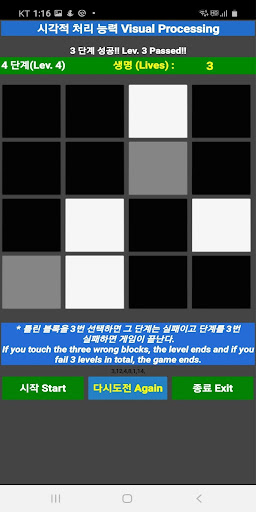 뇌 건강 검진 II, 기억력 - Brain Heath Check, Memory Test