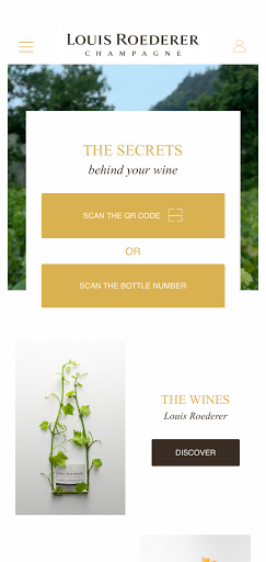 Android application Louis Roederer Champagne screenshort
