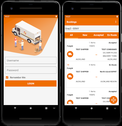 Android application iCOS Driver screenshort