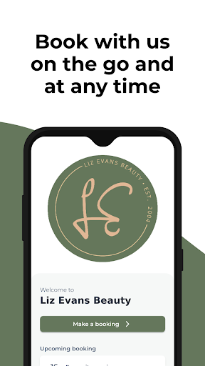 Android application Liz Evans Beauty screenshort