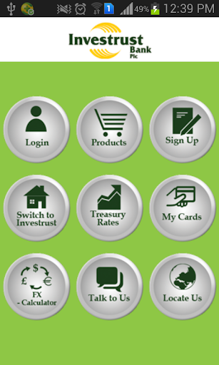 Android application InvestMobile screenshort