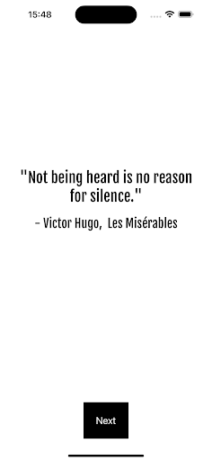 Quotes Screen 3
