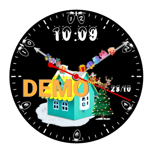 DiF Christmas Watchface Demo logo