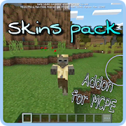 Skins pack addon for MCPE