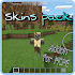 Skins pack addon for MCPE 1.2