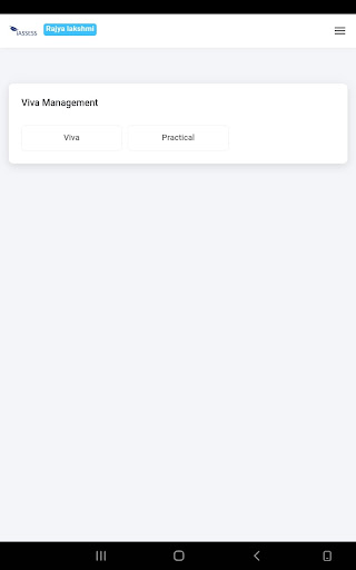 Android application IASSESS screenshort