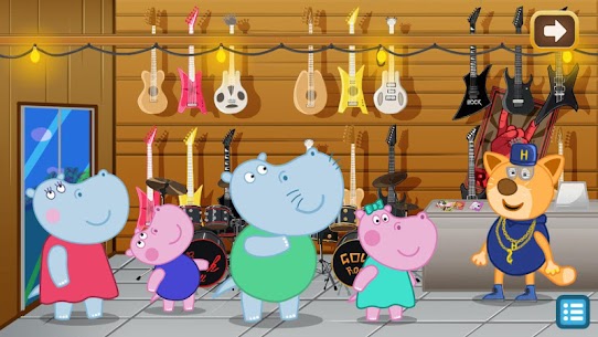 Queen Party Hippo: Music Games 2