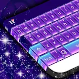 Purple Gems Keyboard Theme icon