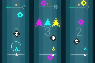 Shape Shuttle: Obstacle Destro - Screenshot 1
