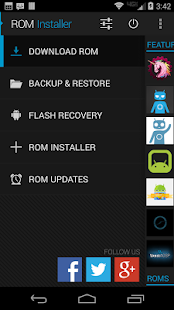 ROM Installer Screenshot