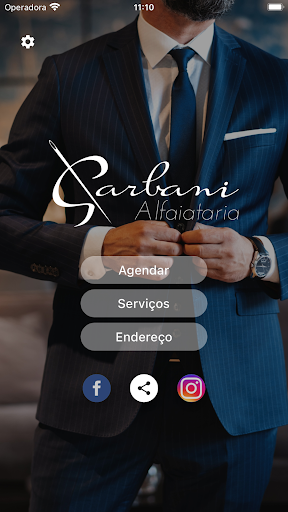 Android application Garbani Alfaiataria screenshort