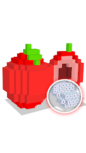 Fruits Voxel Color by Number