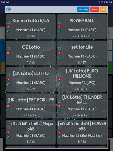 Lotto Machine - 2D Generator screenshot 9