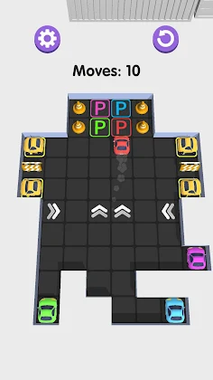 Colorful Car Frenzy - Screenshot 2