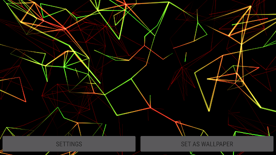 Neon Particles 3D Live Wallpaper