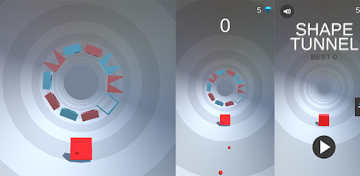 Shape Tunnel 3D Offline game