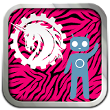 Pink Zebra CM10/AOKP Theme icon