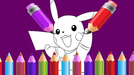 Cute Pika Aesthetic Coloring