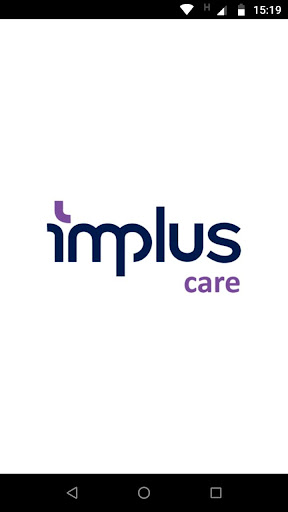 Android application Implus Care Monitor screenshort
