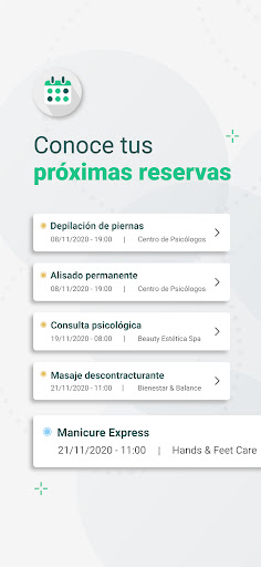 Android application AgendaPro Clientes screenshort