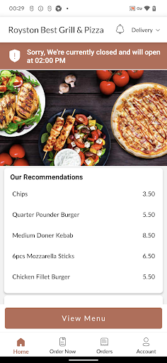 Royston Best Grill & Pizza Screen 2