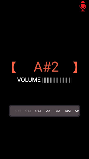 Voice scale confirmation app