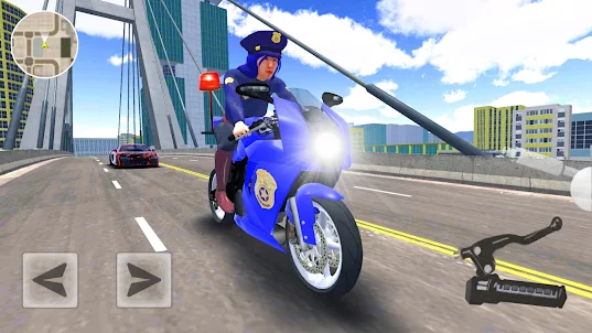 Police Motorcycle: Crime Vegas