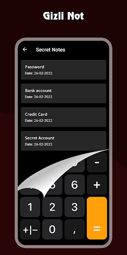 Fotoğrafı, Videoları Gizle ekran görüntüsü