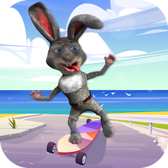Rabbit Skate-Bunny Skater icon