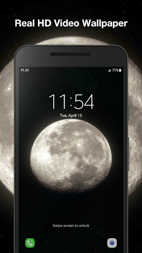 Moon 3d Live Wallpaper Pro Screen 3