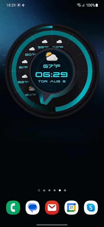 Clock Widgets With Weather MOD APK 01