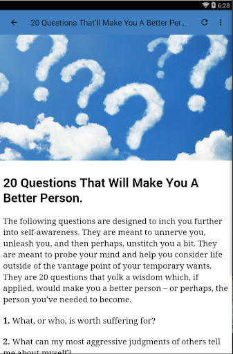 HOW TO BE A BETTER PERSON