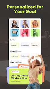 Screenshot 4 Dancefitme: Fun Workouts android