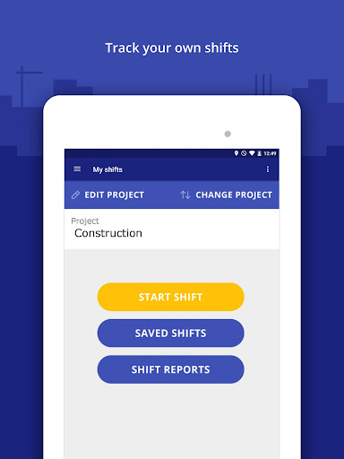 Timesheet Manager App Screen 2