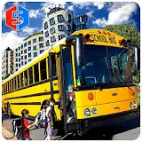 City School Bus Drive 3D icon