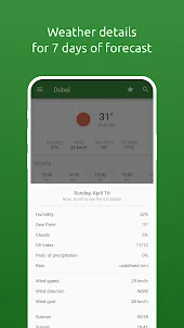 Dubai Weather - UAE Forecast