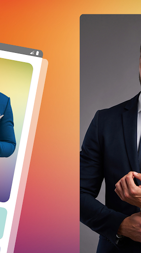 Men Suit CV Photo Editor Screen 2