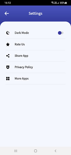 Android application Aim status Saver screenshort