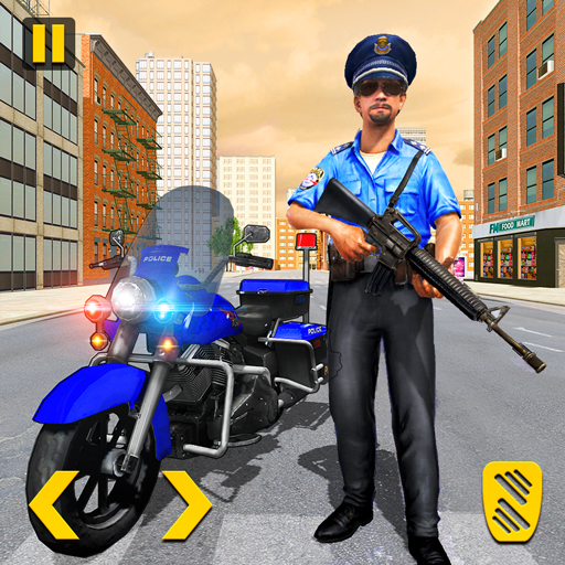 Police Moto Bike Chase Crime Shooting Games