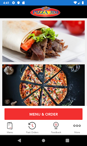Android application Pizza Jim Rossington screenshort